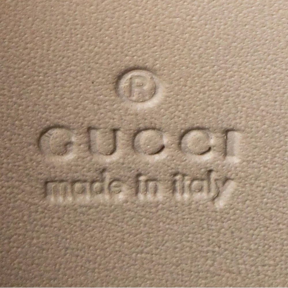 SOLD❌GUCCI Calf Matelasse GG Marmont Wallet Chain - Picture 7 of 8